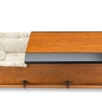 Custom Casket with plush lining