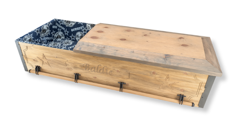 Personalization nickname for casket