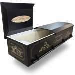 Surfers custom casket engravings